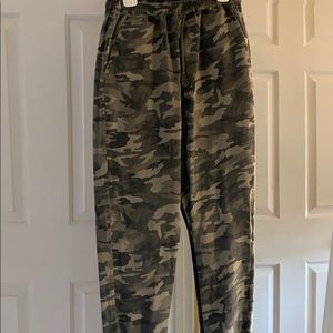 Camo joggers